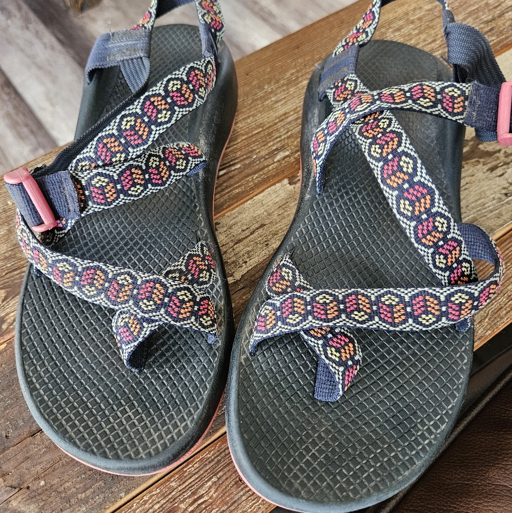 Mulit Colored Chacos - image 2